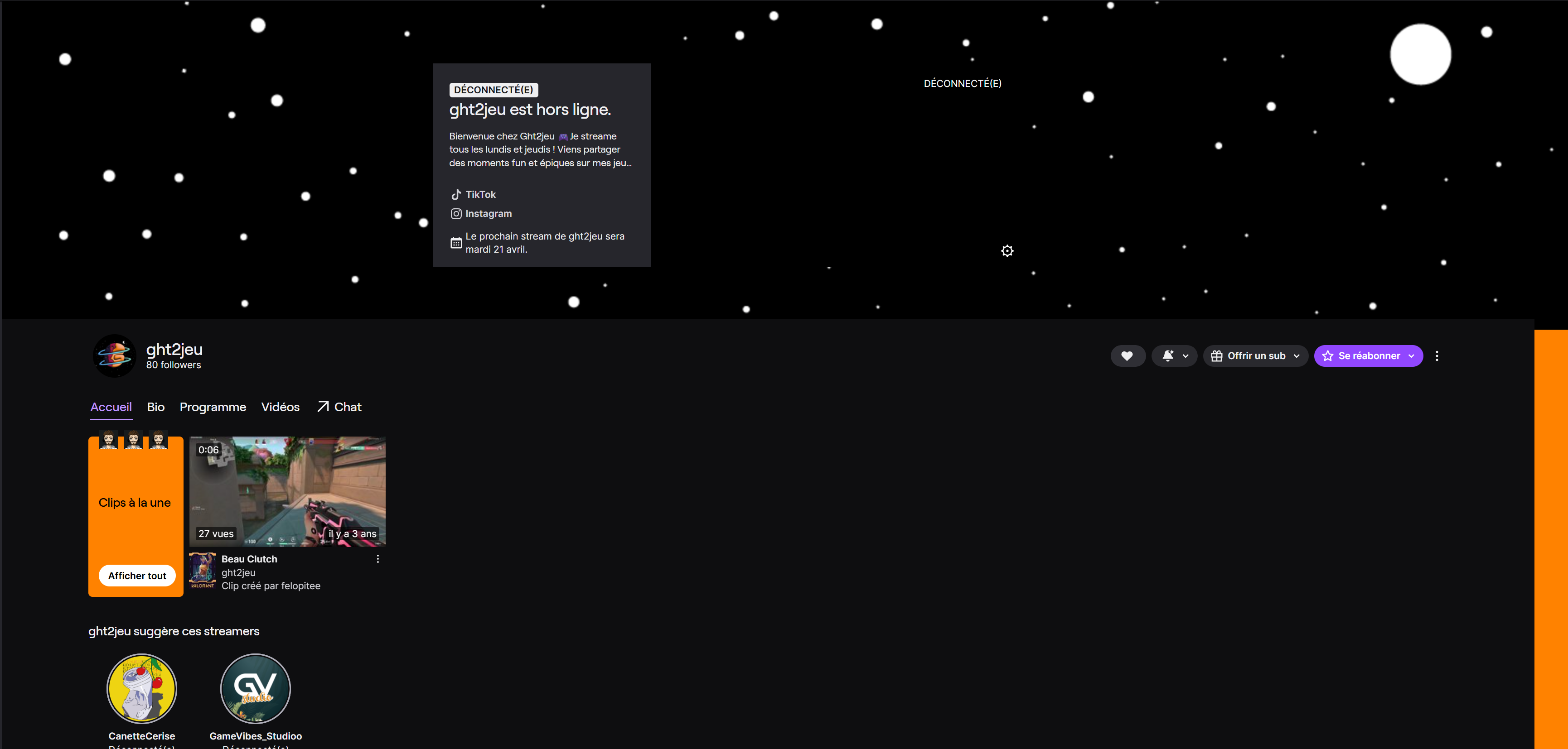 Gaming, streaming et univers digital de Théo Balabaud