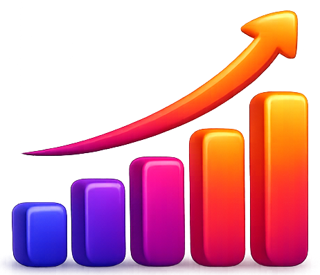 Icône data, tracking et reporting web